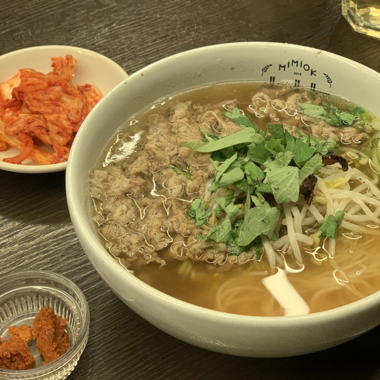 용산 미미옥 : 서울쌀국수와 미나리육전튀김 맛집