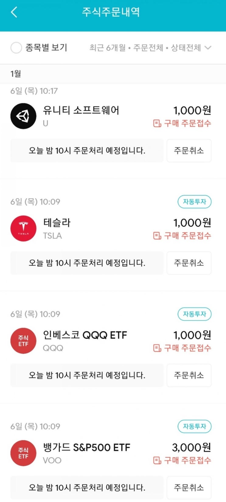  매일 주식 저축 129일차 - 01.06 (테슬라, 유니티, VOO, QQQ+연준의 조기 양적 긴축 예고)