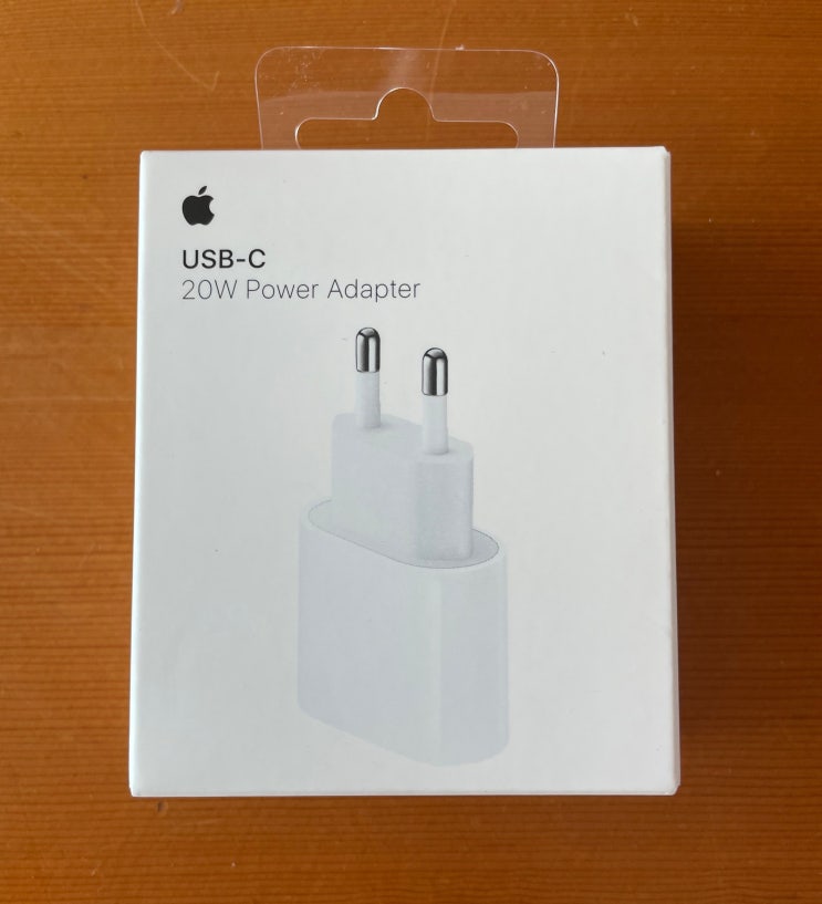 애플 정품 20W USB-C 어댑터 내돈내산 리뷰