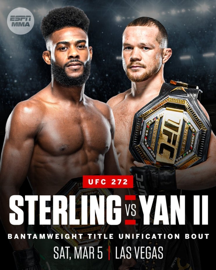 UFC 272: 볼카노프스키 vs 할로웨이 3/스털링 vs 얀 2 더블 타이틀전 등 MMA 뉴스 UFC 272: 볼카노프스키 vs 할로웨이 3/스털링 vs 얀 2 더블 타이틀전 등 MMA 뉴스
