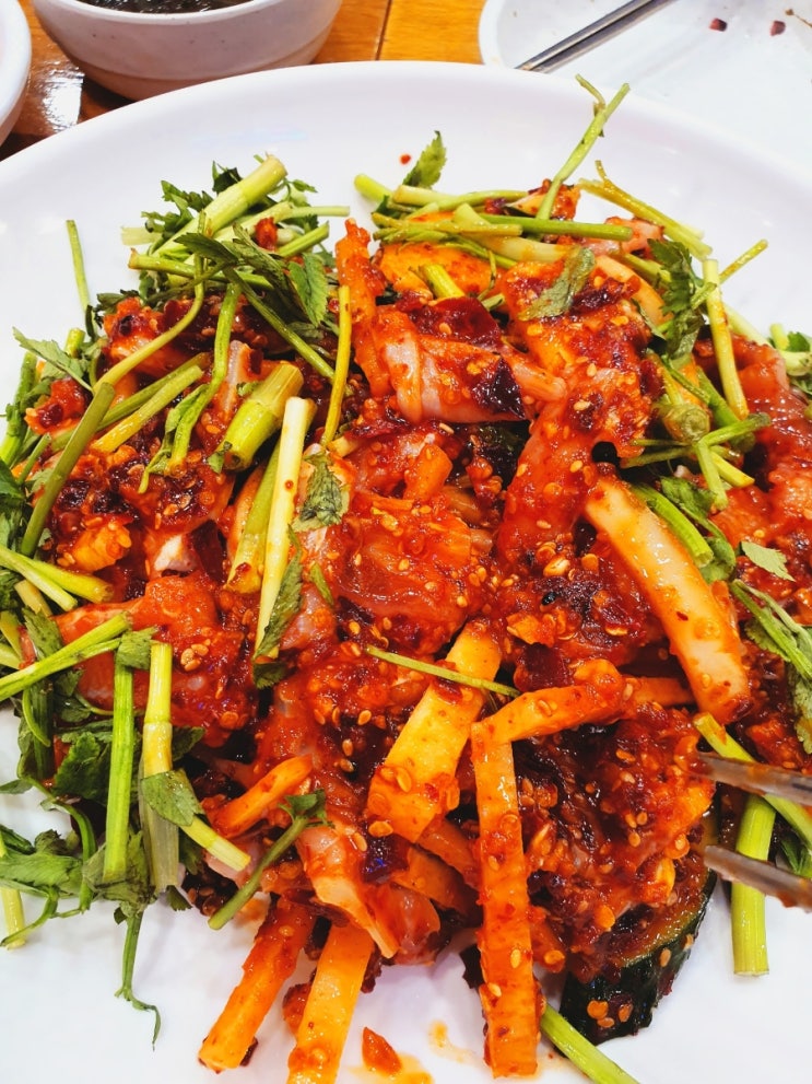  대구 범어동 맛집 복개천 제비원 가오리회무침 으뜸이다