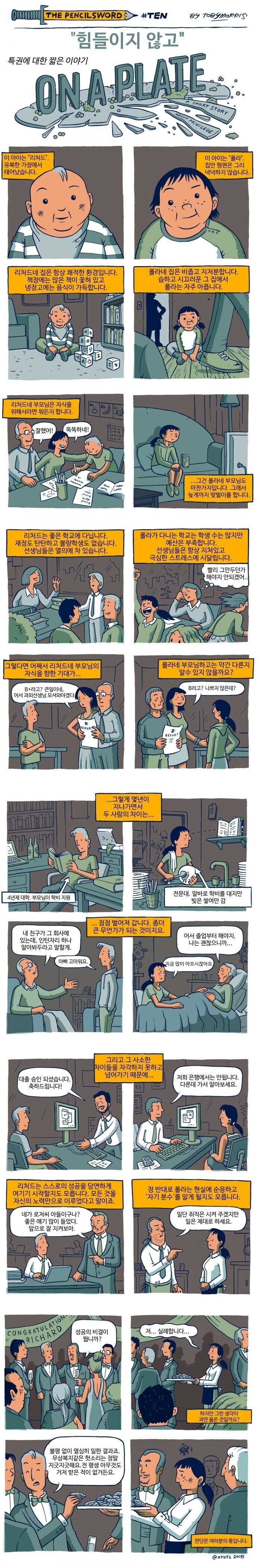  돈 없고 빽 없는 사람이 더 좋은 곳으로 가는 방법