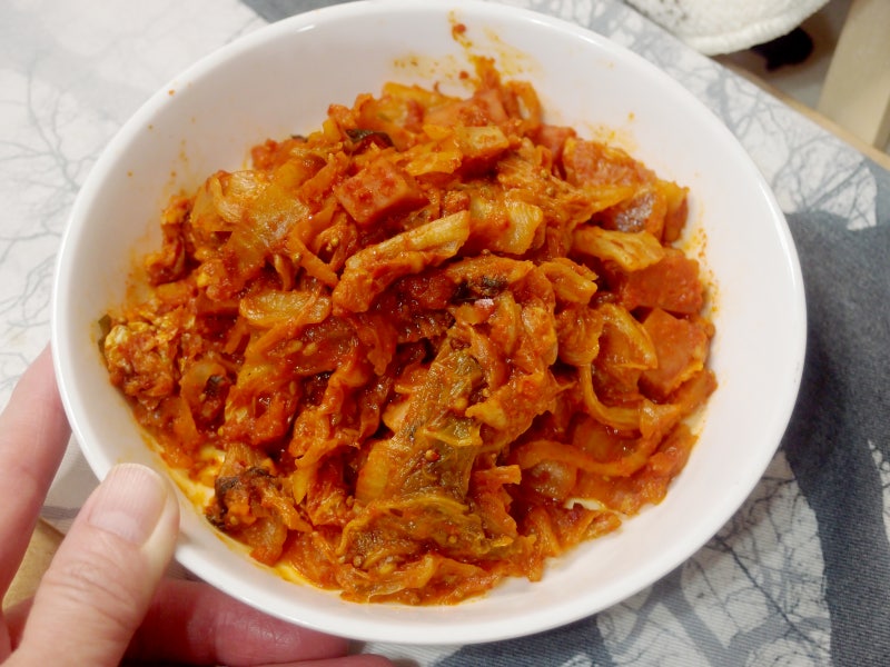 #김장김치요리 #스모크햄요리 #스모크햄김치볶음만들기 #밑반찬 #스모크햄두부김치 #막걸리....
