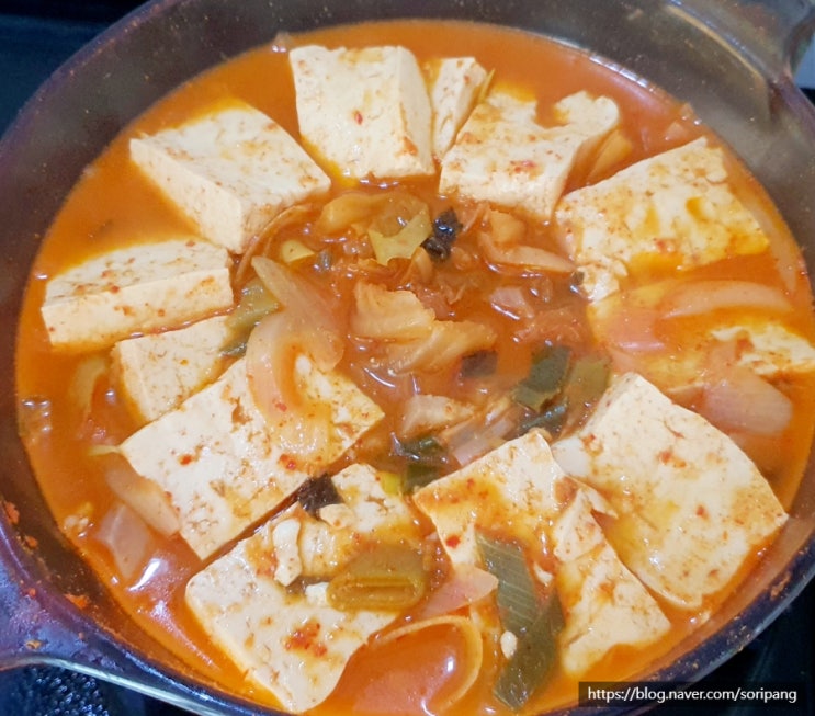  김치찌개 끓이는법 초간단 묵은지찌개