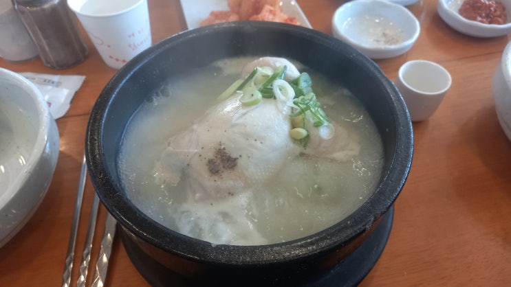  대구 삼계탕 맛집 연화정삼계탕 점심 한끼 해결