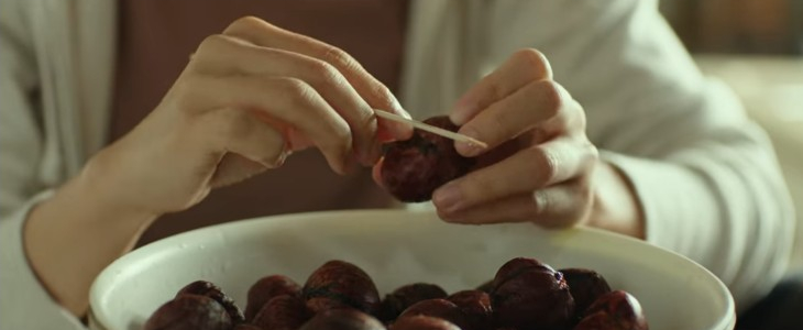  리틀포레스트 밤조림, 보늬밤 만들기