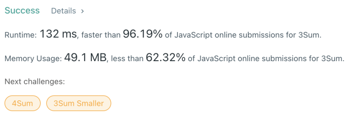  [LeetCode] 3Sum (JavaScript)