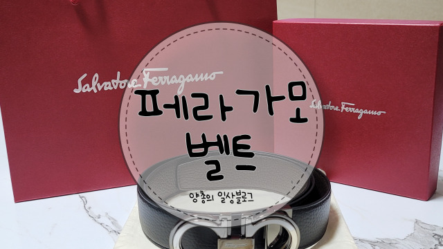  내돈내산) 생일선물로 좋은 페라가모 - 더블 간치니 리버서블 벨트(with. 대구 신세계백화점 매장에서 구매)