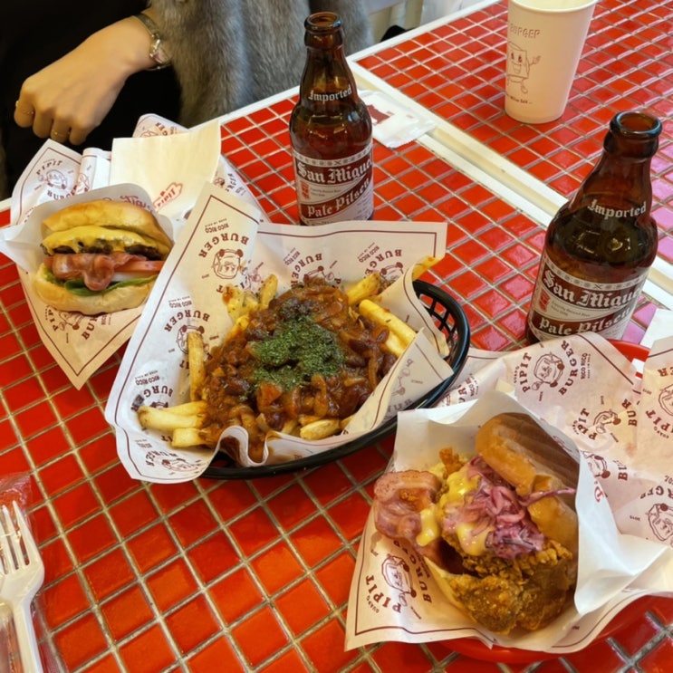  이태원/한남동 수제버거 맛집 삐삣버거