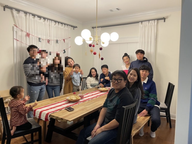  812일째:21년 크리스마스  부부파티