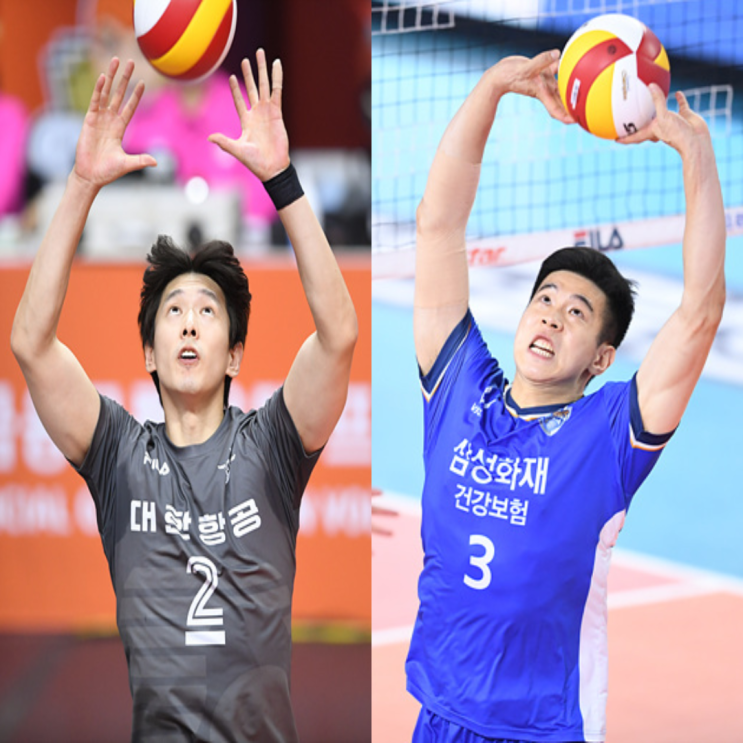  남자배구 대한항공 삼성화재 1월 9일 경기예상(한선수 정지석 임동혁 황승빈 러셀 황경민)