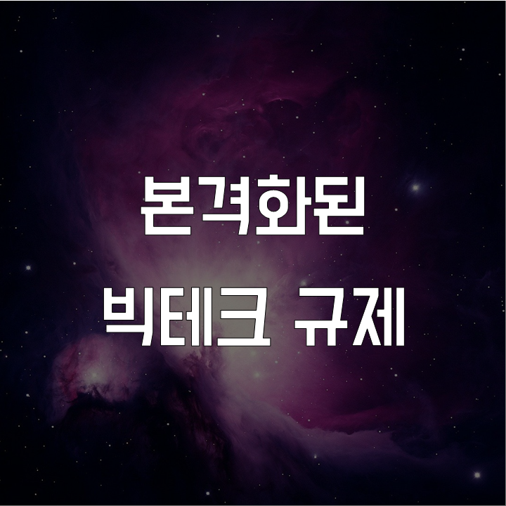  본격화된 빅테크 규제 l 금융 논술 연습