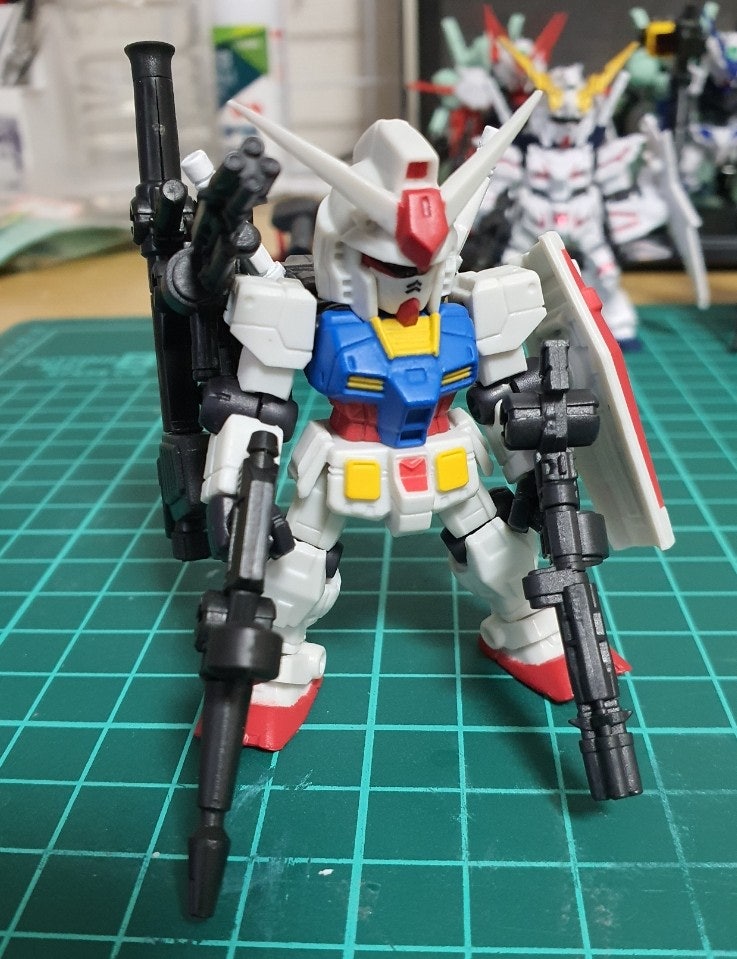  Mobile Suits Ensemble 01 completed ㅡ모빌슈츠 앙상블1탄 복각 전종