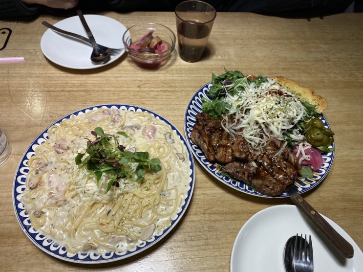  [건대맛집]로니로티 건대점(크림파스타 진짜 맛있는 곳!!)