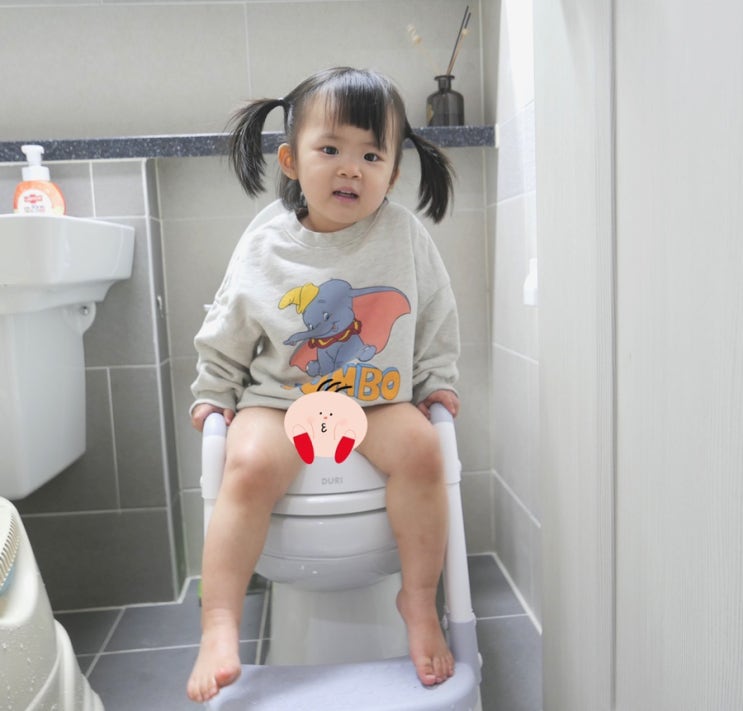  두리 사다리 아기변기 스스로 해보는 배변훈련