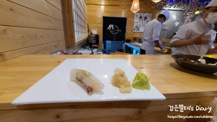  [송파 방이] 에피타이저부터 앵콜 스시까지 가성비 좋은 방이역 미들급 오마카세, 스시작(Sushi作) 런치 후기