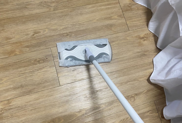  집 안 먼지 제거 마루바닥 청소