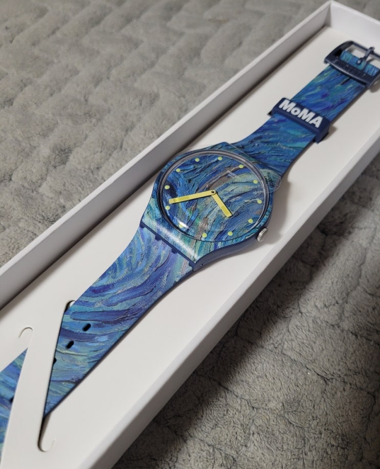 스와치 고흐 시계, swatch x MoMA(내돈내산)