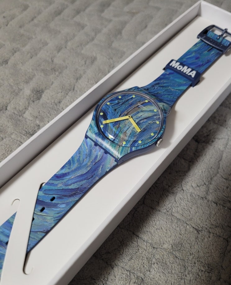  스와치 고흐 시계, swatch x MoMA(내돈내산)
