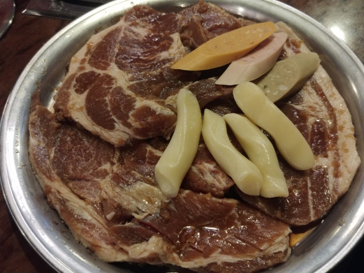  부평맛집 부평역고기집 갈비에빠지다