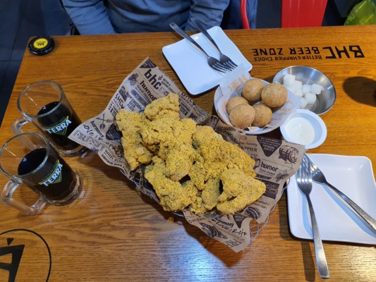  BHC치킨 강남반포점 반포동치킨 언제먹어도 뿌링클치킨이 최고얌