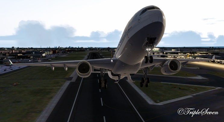 [비행시뮬] A330 재도입! 루프트한자항공 A330-300 런던/히드로 - 프랑크푸르트 비행일지! (Aerosoft A330 Professional)
