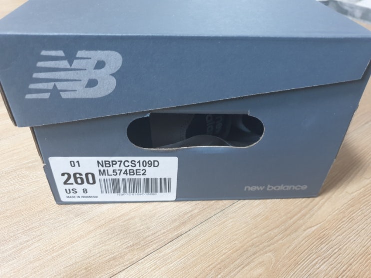 뉴발란스 574 모델 ML574BE2 NBP7CS109D 운동화 구매후기 리뷰