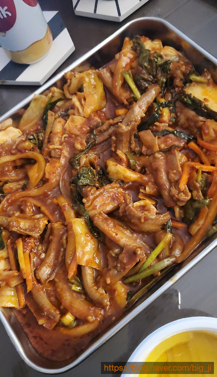  [김포/양촌] 포차애반하다 배달후기 (양념꼼장어볶음 맛집)