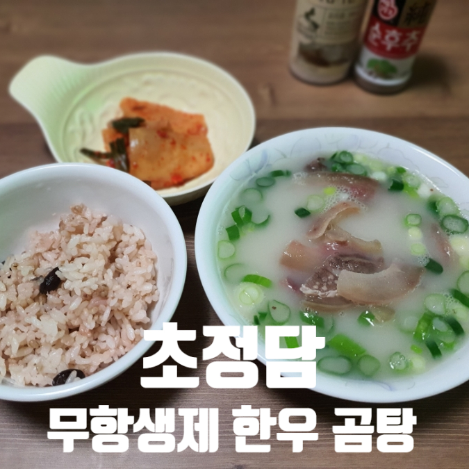 초정담, 무항생제 한우로 만든 수제 우리 사골 곰탕 초정담, 무항생제 한우로 만든 수제 우리 사골 곰탕