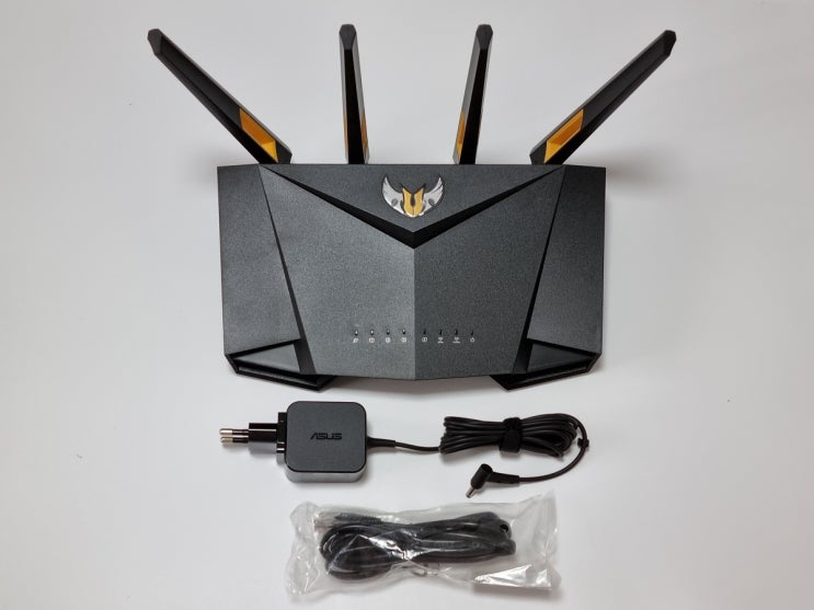  아수스 와이파이6 유무선 공유기 ASUS TUF Gaming AX3000 개봉기