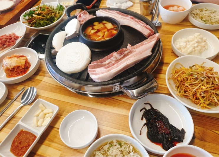  서산 호박정육식당 소 1kg 59,000원 돼지 1kg 45,000원