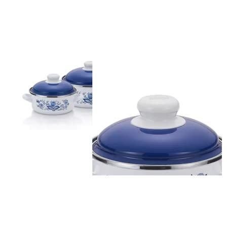 세트 법랑냄비 쯔벨 ELO 낮은형 인덕션 2개 Two set enamel pots, Tzubel ELO Low-type Inductions
