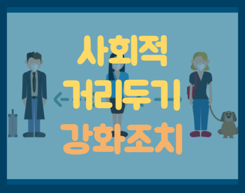  사회적 거리두기 지침 정리(1월 3일~1월 16일)