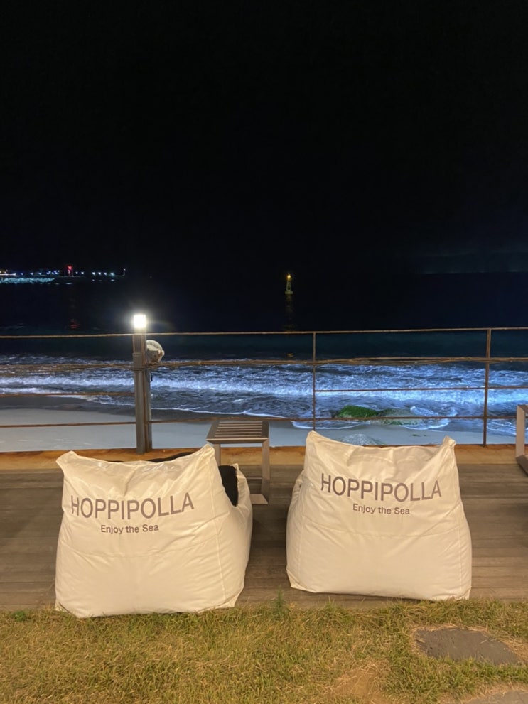 울산 서생 간절곶 카페 : 바다가 바로 보이는 호피폴라