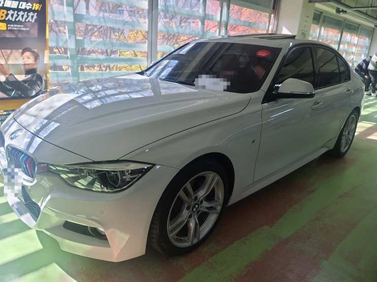 SK엔카 진단 중고차 BMW 330i (F30) M 스포츠 구매 전 정비사 동행 검수 후기