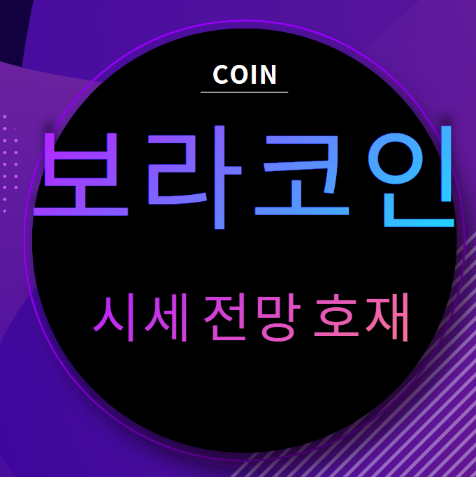  [ 보라코인 ] 시세 전망 호재 카카오