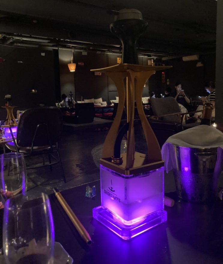  [가로수길] 감성터지는 신사역 와인바 헬로우 (ft. 후카 물담배, Hooka)