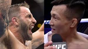 아리엘 헬와니: 알렉산더 볼카노프스키 vs 정찬성 & 스털링 vs 얀 UFC 273으로 이동