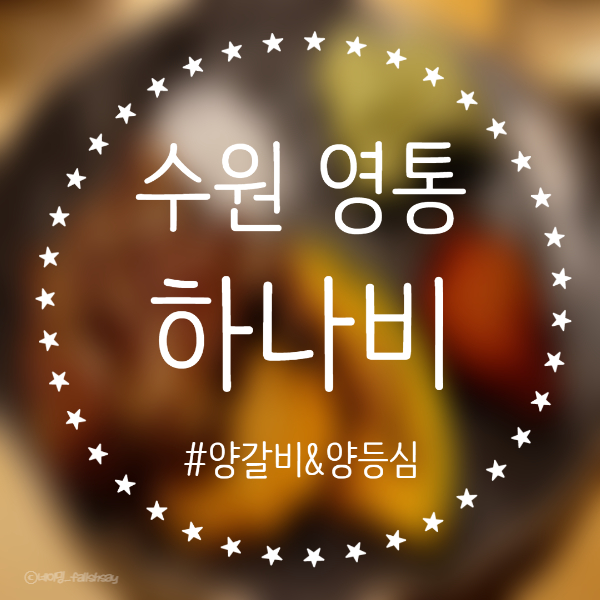  수원 영통 양고기&양갈비 하나비 맛있어요!
