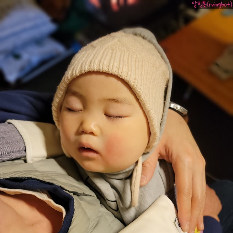  겨울 장박 캠핑 할 때 텐트 안에 생수가 얼었다 녹으면 뭐가 생기네요 그리고 노브랜드 제주흑돼지불고기와 허브맛솔트 [22년 1주차-1]