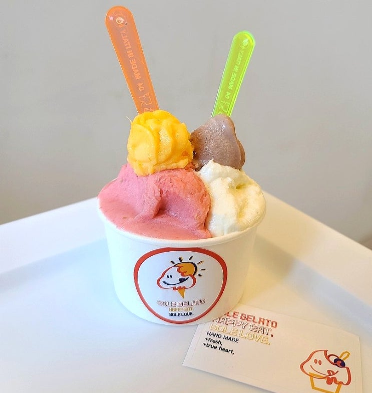  서면 젤라또_ 쏠레젤라또(sole gelato) 전포 디저트카페
