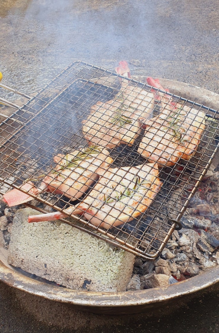  숯불 돈마호크 가정집에서 해먹을 수 있는 방법은?!