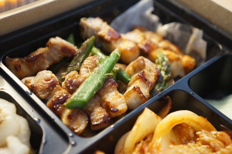  죽전배달맛집 보정동삼겹살, 쏘삼208 삼겹살&매운등갈비찜을~!