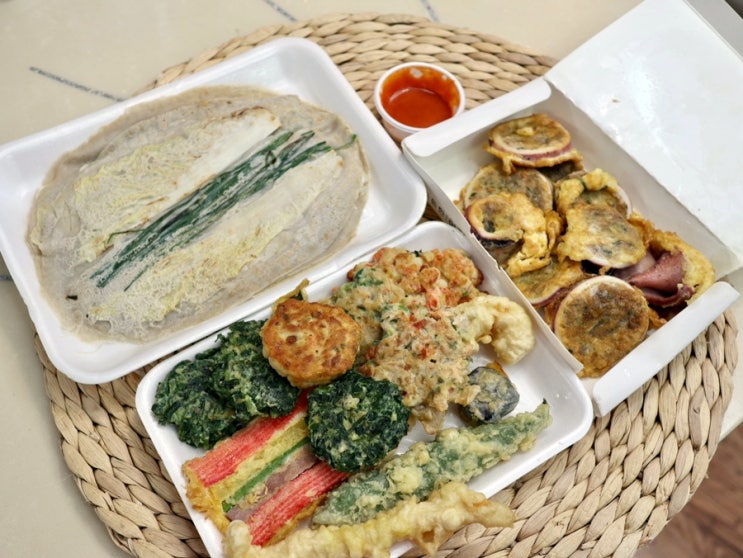  강릉 중앙시장 오징어순대 맛집 두리튀김 완전 맛있어요