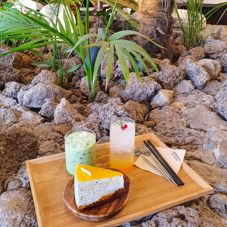  울산 삼산 카페: 제주도 여행 온 듯한 랑데자뷰 울산점!