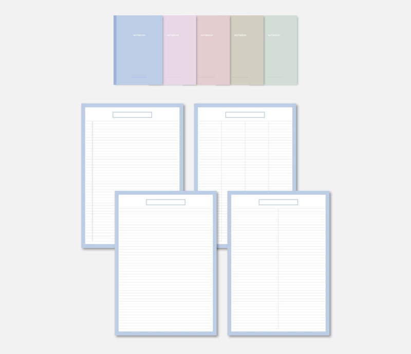 굿노트] 필기 속지 PDF 공유 (라인 노트)_square notebook : 네이버 블로그