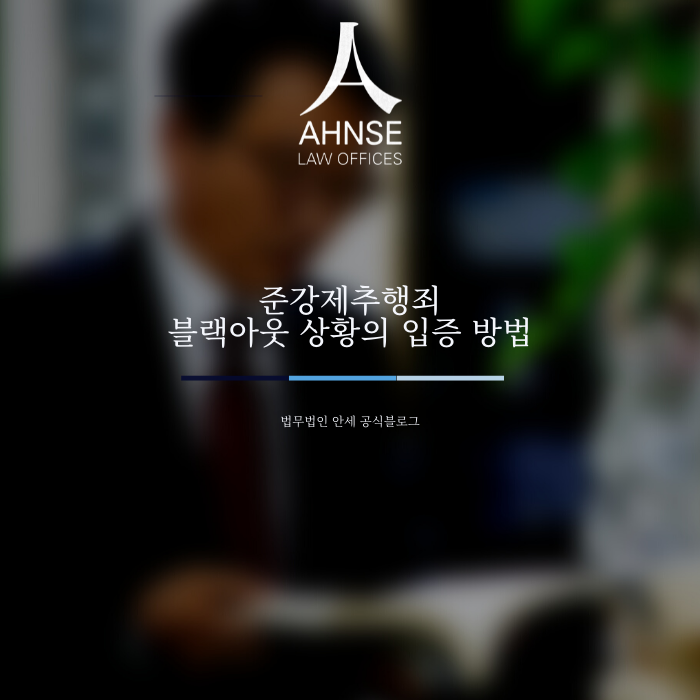  준강제추행죄 블랙아웃 상황의 입증 방법