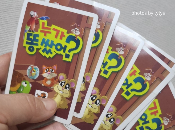 초등보드게임추천 초등방학 초등유아보드게임 누가 똥 쌌어? 동물보드게임 추리게임