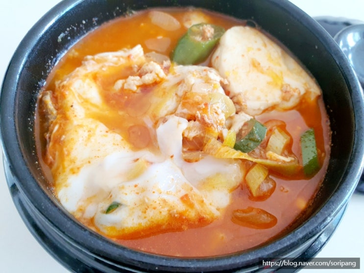  순두부찌개 끓이는법 간단레시피 혼밥