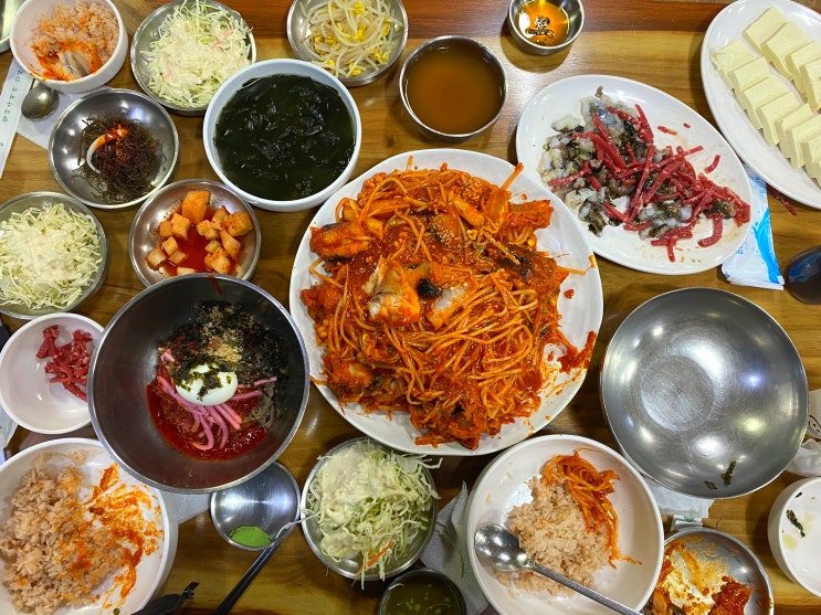 수원 초가집:  아구찜 너란 녀석.. 대단해..